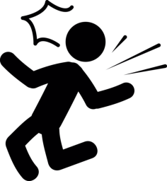 Knock Down Simple Line Art Svg, Free Vectors File